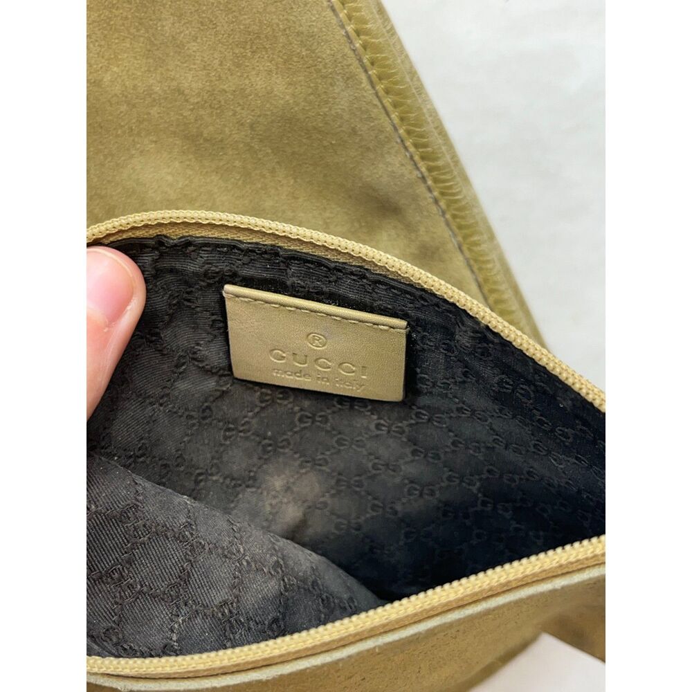 GUCCI* Leather tote bag - Picture 4 of 10